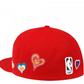 CHICAGO BULLS CHAINSTITCH HEART 59FIFTY FITTED HAT