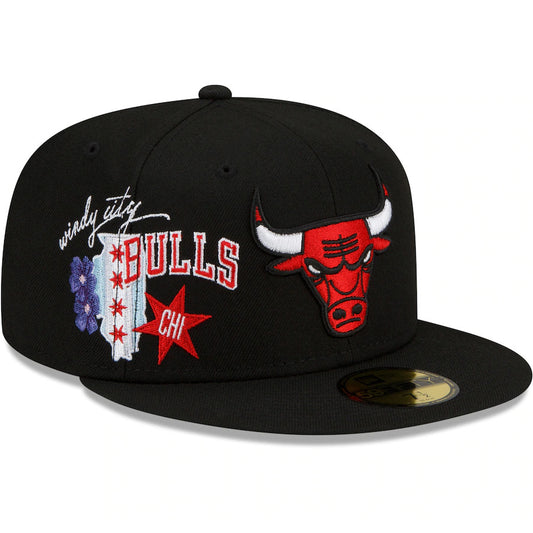 CHICAGO BULLS CITY CLUSTER 59FIFTY EQUIPADO