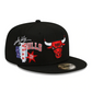 GORRA GORRA 9FIFTY DE CHICAGO BULLS CITY CLUSTER