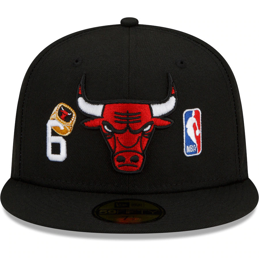 CHICAGO BULLS COUNT THE RINGS 59FIFTY FITTED