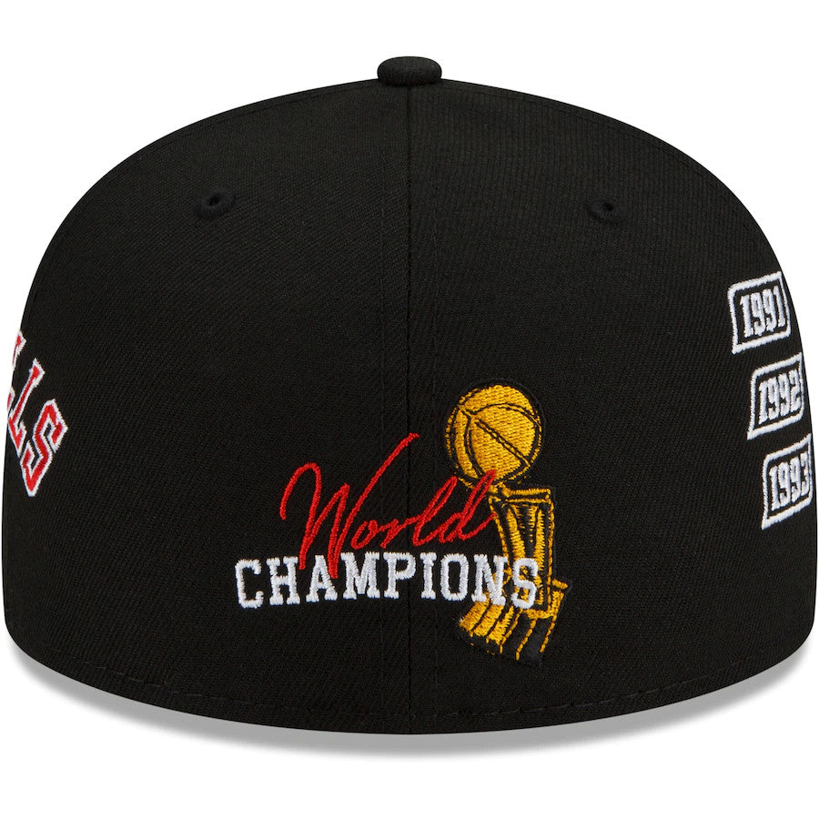 CHICAGO BULLS COUNT THE RINGS 59FIFTY FITTED