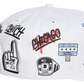 CHICAGO BULLS GORRA DIBUJADA A MANO