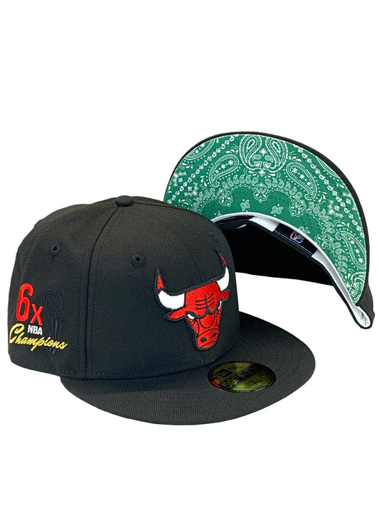 CHICAGO BULLS LIFE QUARTER 59FIFTY FITTED