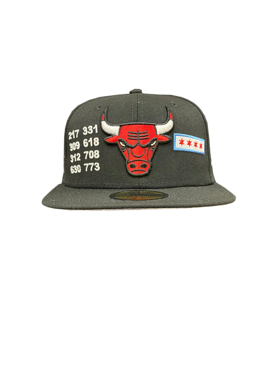 CHICAGO BULLS LOCAL 59FIFTY FITTED