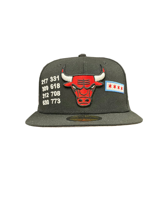 CHICAGO BULLS LOCAL 59FIFTY AJUSTADO