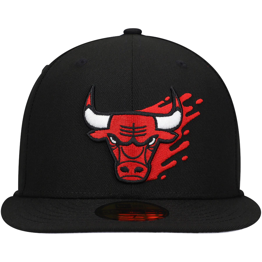 CHICAGO BULLS LOGOTIPO SALPICADURA 5950 AJUSTADO