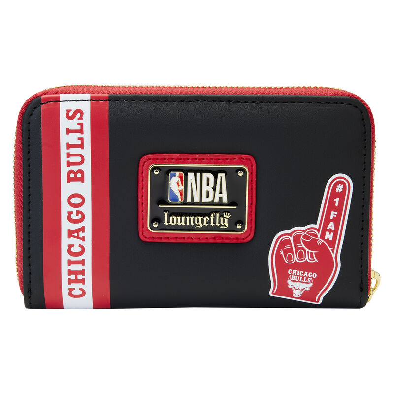 CHICAGO BULLS LOUNGEFLY LOGO WALLET