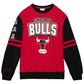 CHICAGO BULLS MEN'S ALL OVER CREWNECK SWEATSHIRT 2.0
