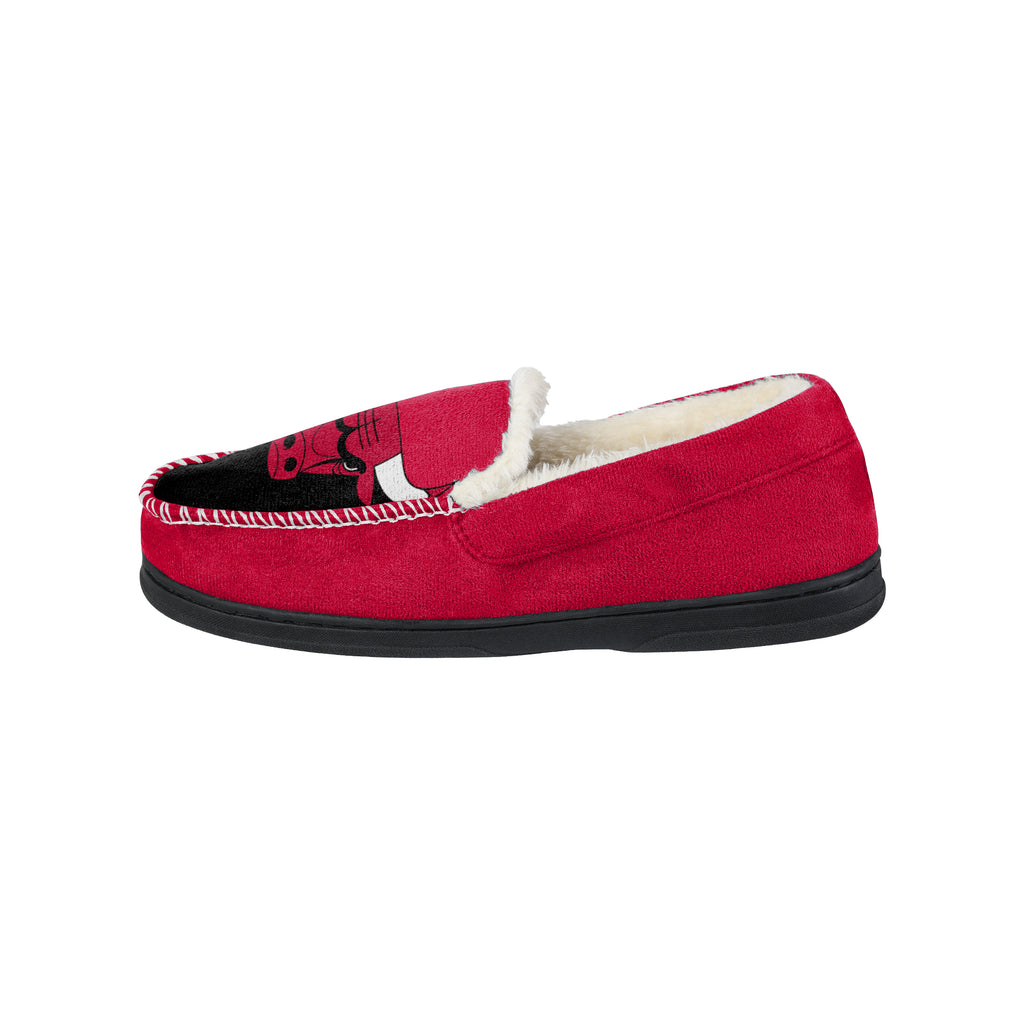 CHICAGO BULLS MEN'S COLOR BLOCK MOCCASINS