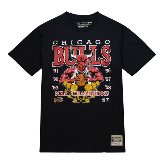 CHICAGO BULLS MEN'S MITCHELL & NESS FINALS T-SHIRT