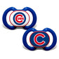 PACK DE 2 CHUPETES CHICAGO CUBS