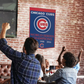 CHICAGO CUBS 24" X 38" BANDERA PRIMARIA DE LANA