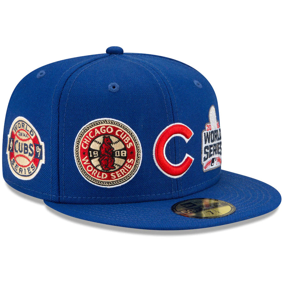 LOS CACHORROS DE CHICAGO CUENTAN LOS ANILLOS 59FIFTY EQUIPADO