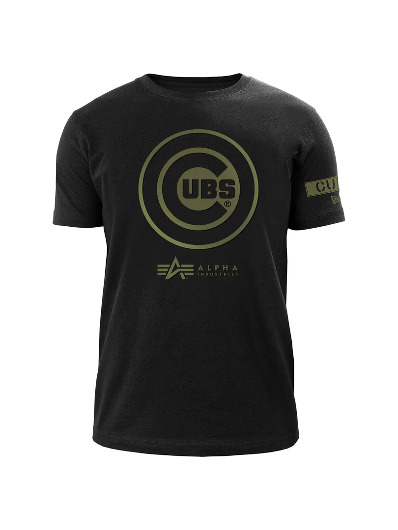 CAMISETA DE HISTORIA DE LAS INDUSTRIAS ALPHA PARA HOMBRE DE CHICAGO CUBS 