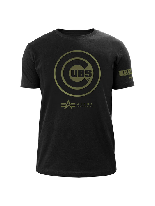 CAMISETA DE HISTORIA DE LAS INDUSTRIAS ALPHA PARA HOMBRE DE CHICAGO CUBS 