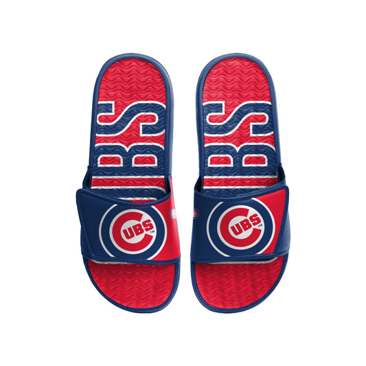 CHICAGO CUBS MEN'S BIG LOGO GEL SLIDE