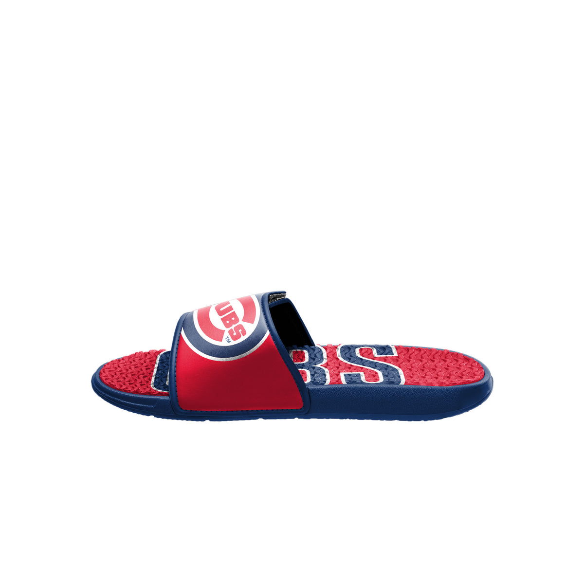 CHICAGO CUBS MEN'S BIG LOGO GEL SLIDE