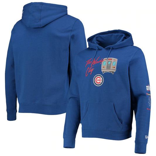 CHICAGO CUBS MEN'S CITY TRANSIT HOODIE SWEATSHIRT