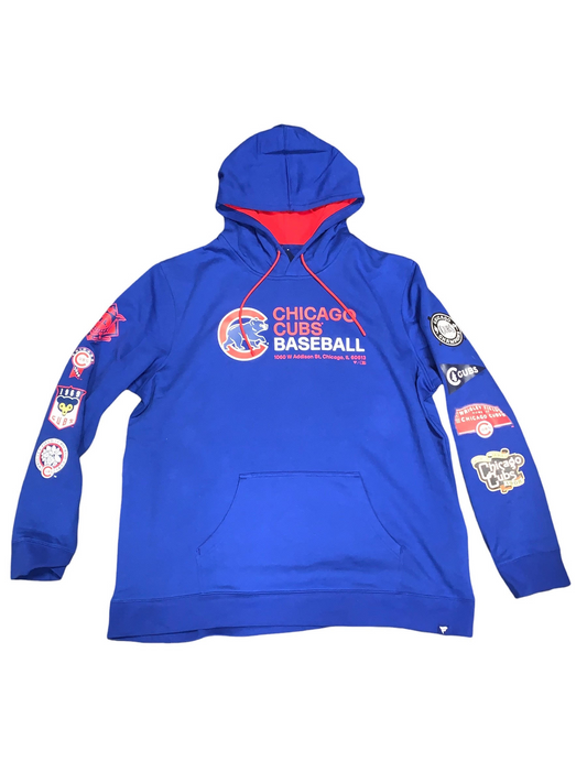 CHICAGO CUBS MEN'S EXTRA INNINGS PULLOVER HOODIE SWEATSHIRT