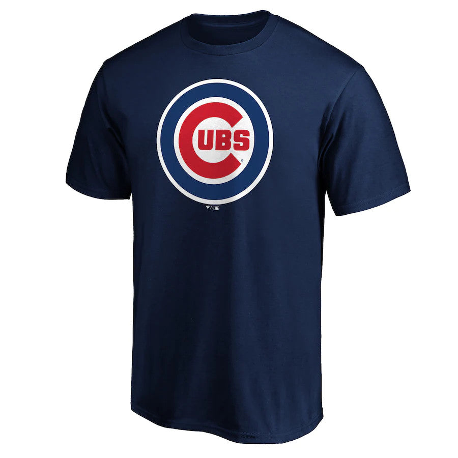 Fanatics Chicago Cubs Men's Official Logo T-Shirt 21 / 2XL