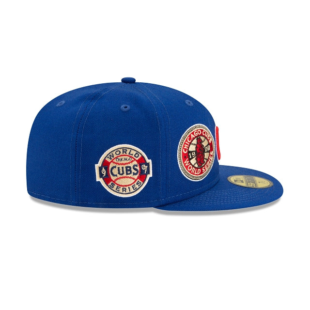 CHICAGO CUBS WORLD CHAMPIONS 9085 59FIFTY FITTED