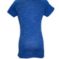 CHICAGO CUBS WOMEN'S FOIL BORDER NAME TEE
