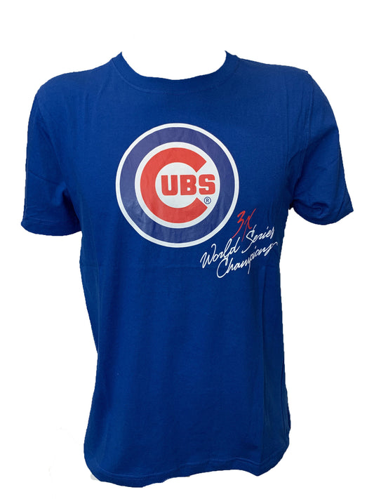 CAMISETA DE CAMPEONES MUNDIALES CHICAGO CUBS