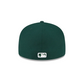 CHICAGO WHITE SOX BASIC LOGO 59FIFTY FITTED HAT - DARK GREEN