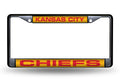 MARCO DE MATRÍCULA LÁSER NEGRO KANSAS CITY CHIEFS