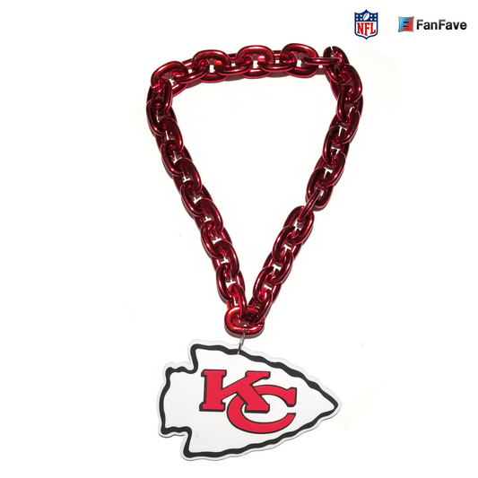 KANSAS CITY CHIEFS FAN CHAIN MAGNET
