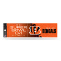 CINCINNATI BENGALS SUPER BOWL LVI BUMPER STICKER