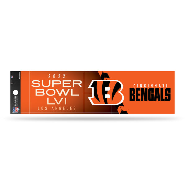 CINCINNATI BENGALS SUPER BOWL LVI BUMPER STICKER