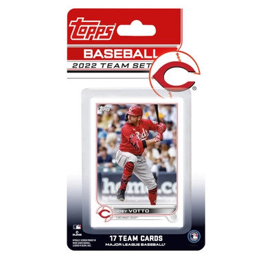 CONJUNTO DEL EQUIPO TOPPS CINCINNATI ROJOS 2022