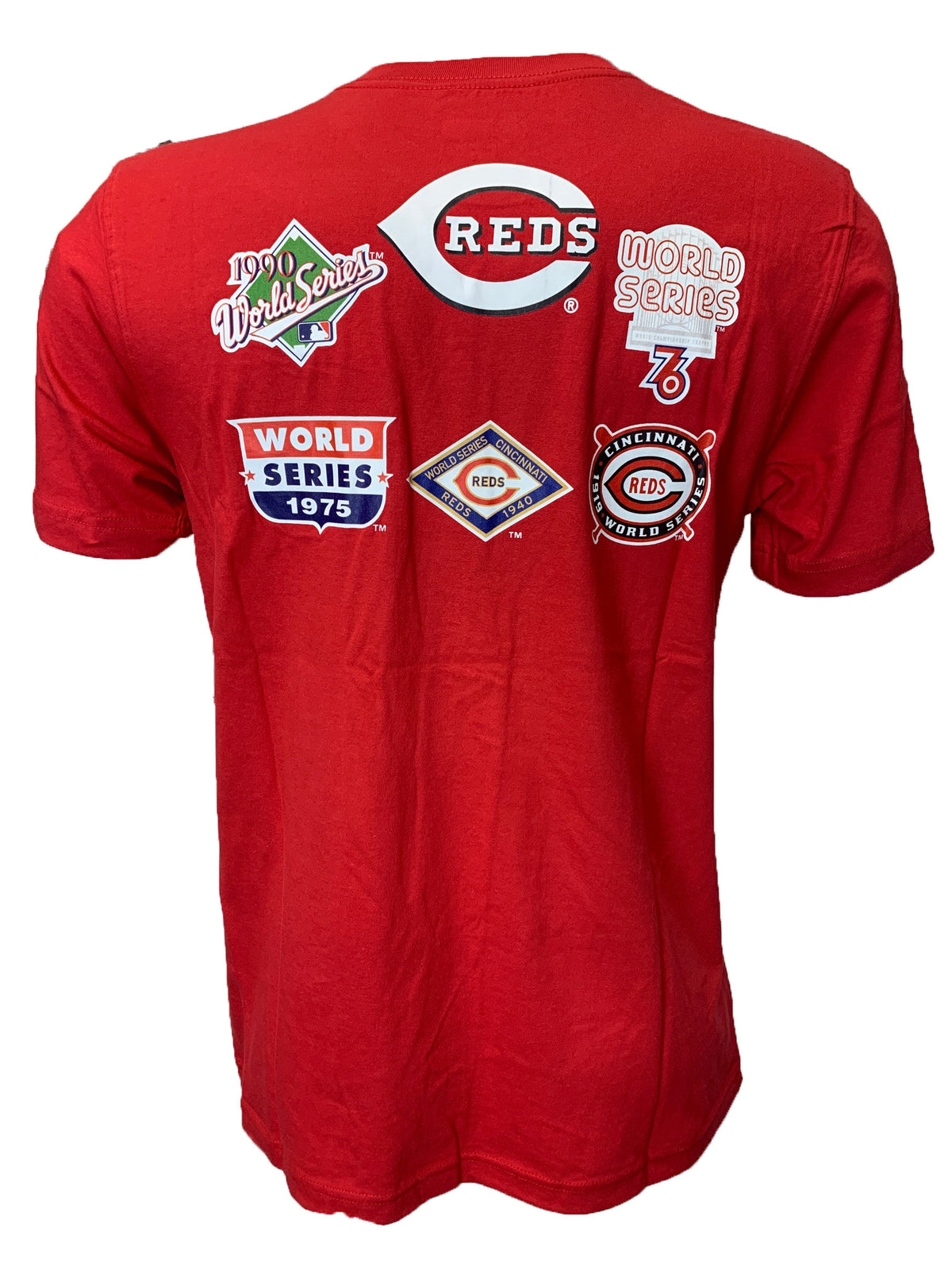CAMISETA DE CAMPEONES DEL MUNDO ROJOS DE CINCINNATI