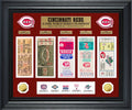 CINCINNATI REDS WORLD SERIES DELUXE GOLD COINS & TICKET COLLECTION