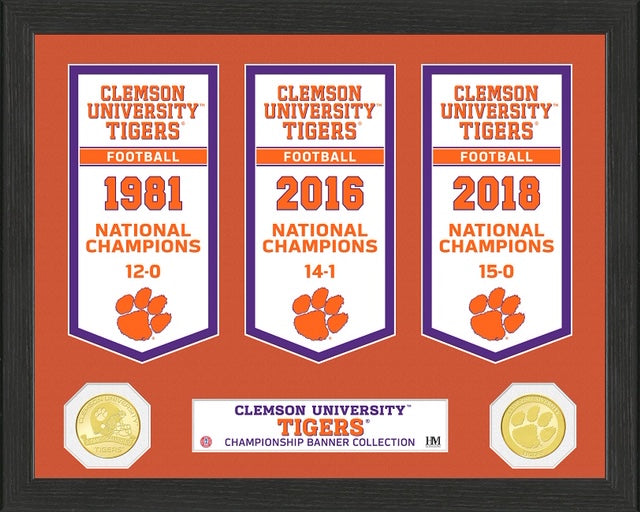 FOTO DE LA COLECCIÓN DE BANNER DE CLEMSON TIGERS