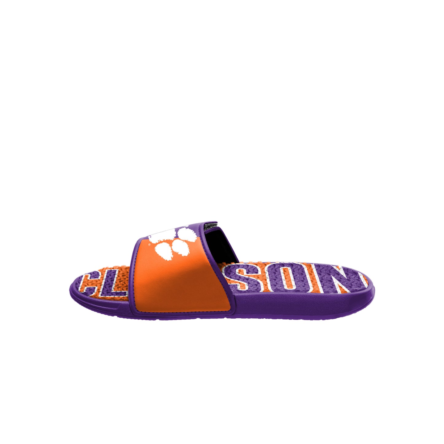 CLEMSON TIGERS CHAPA DE GEL CON LOGO GRANDE PARA HOMBRE