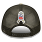 GORRA DE CAMIONERO AJUSTABLE CLEVELAND BROWNS 2022 SALUTE TO SERVICE 9FORTY