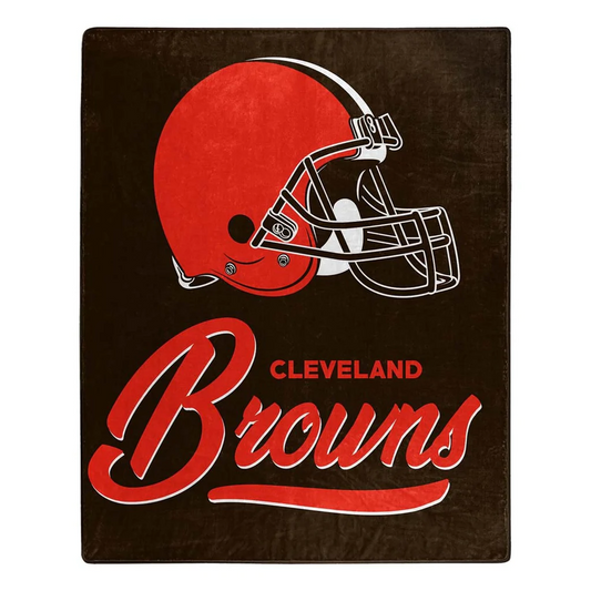 CLEVELAND BROWNS 50"X60" THROW BLANKET