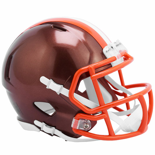 CLEVELAND BROWNS FLASH MINI SPEED HELMET