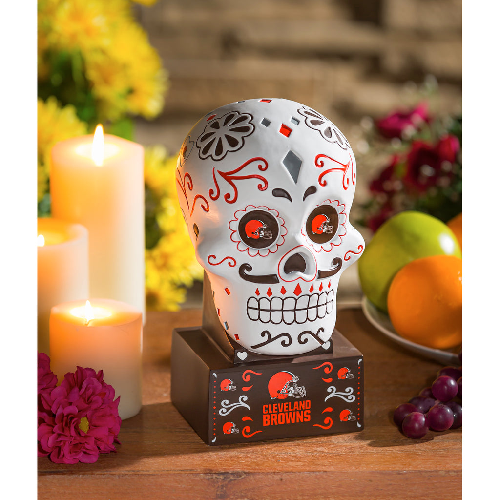 CABEZA DE CALAVERA DE AZÚCAR CLEVELAND BROWNS