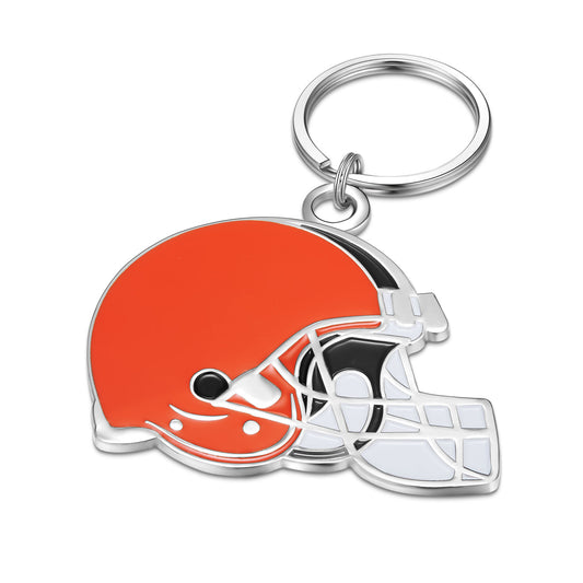 CLEVELAND BROWNS TEAM LOGO KEYCHAIN