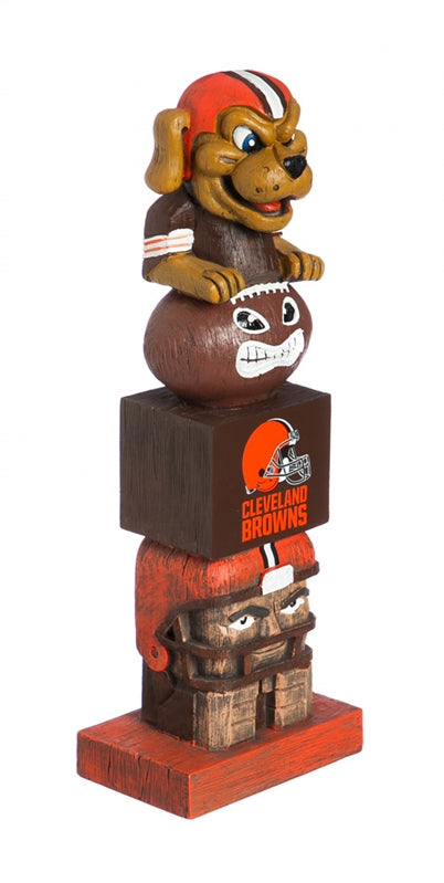 CLEVELAND BROWNS TIKI TOTEM