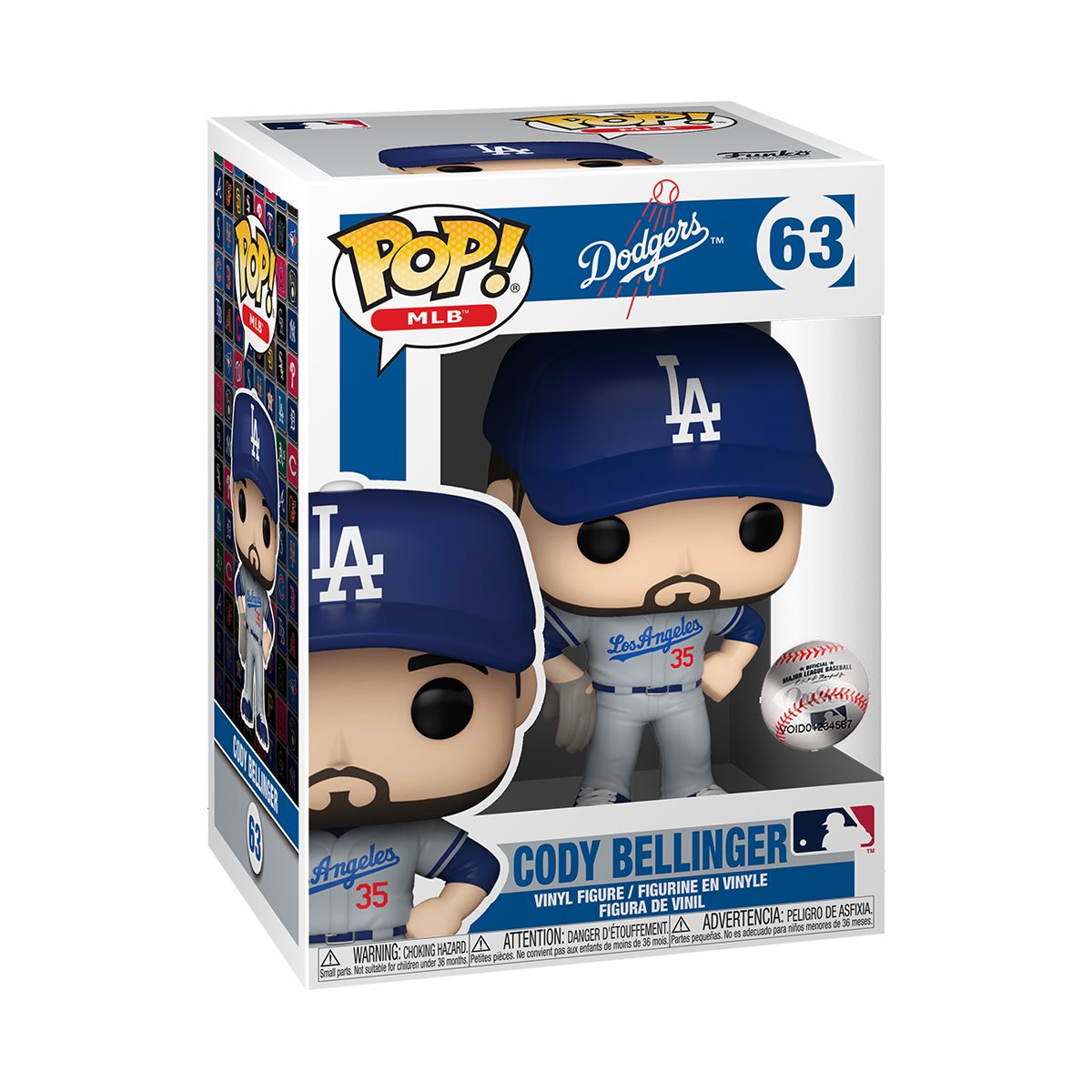 CODY BELLINGER (ROAD) FUNKO POP VINYL