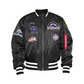 COLORADO ROCKIES MEN'S ALPHA INDUSTRIES REVERSIBLE BOMBER JACKET