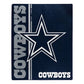 DALLAS COWBOYS 50"X60" THROW BLANKET