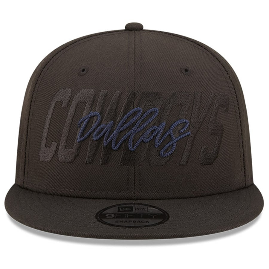 DALLAS COWBOYS 2022 DRAFT BLACK 9FIFTY SNAPBACK