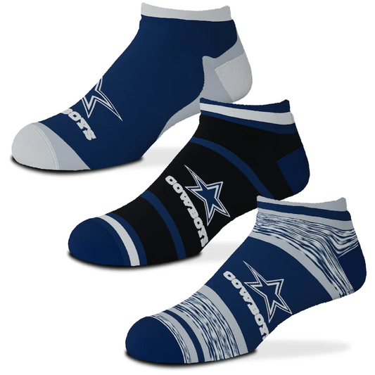 DALLAS COWBOYS 3-PACK CASH SOCKS