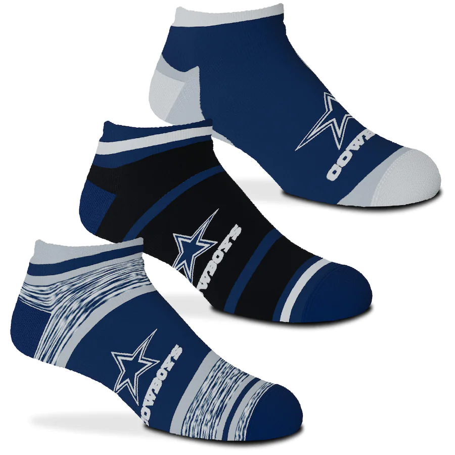 DALLAS COWBOYS 3-PACK CASH SOCKS