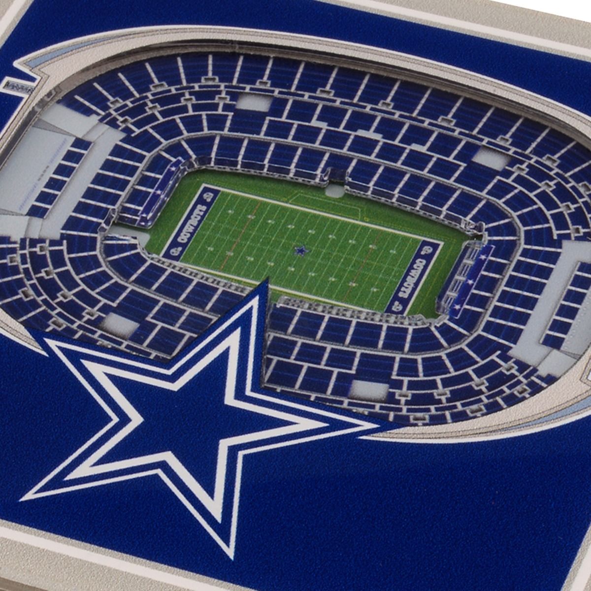 DALLAS COWBOYS 3D COASTER